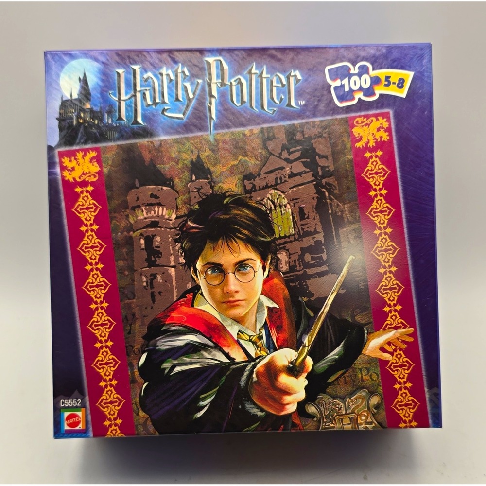 Mattel Harry Potter 100pc Cardboard Jigsaw Puzzle 16.5 x 11.25 C5552